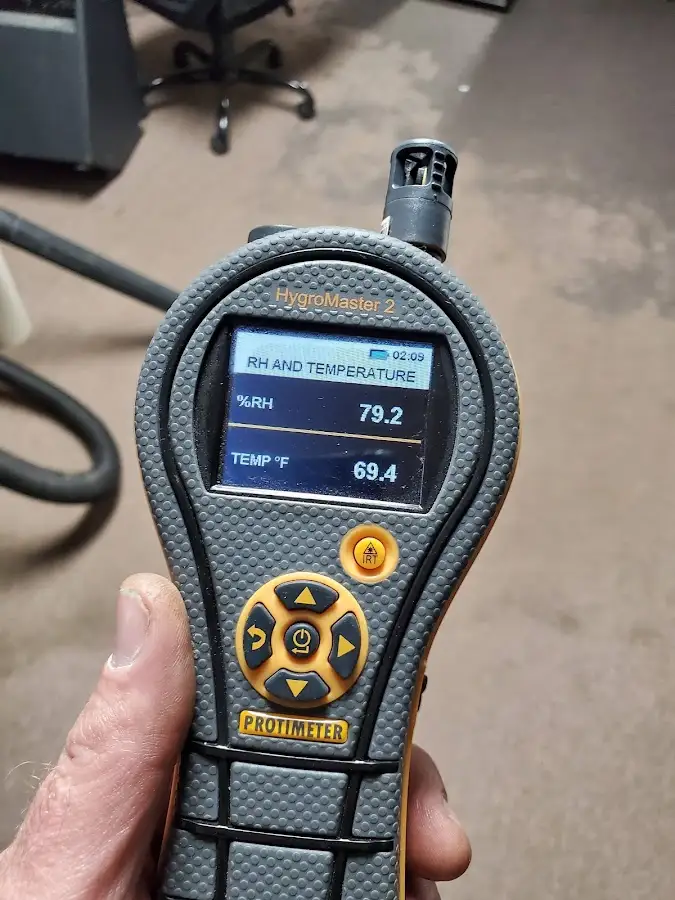Moisture meter humidity assessment for Mold Remediation & Removal in Franklin Lakes